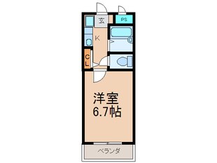 ハイツ都の物件間取画像